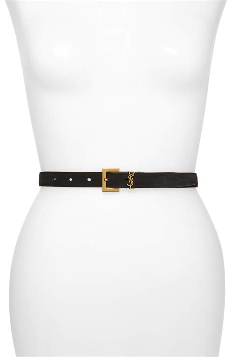 ysl thin belt women's|YSL belt women's sale.